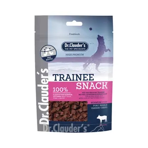 غذای تشویقی سگ دکتر کلادرز مدل Trainee Snack Pork وزن 80 گرم