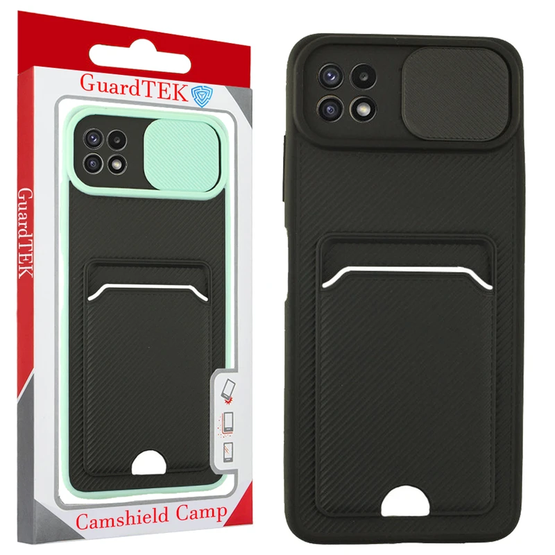 کاور گارد تک مدل Camshield Carbon مناسب برای گوشی موبایل سامسونگ Galaxy A22 5G