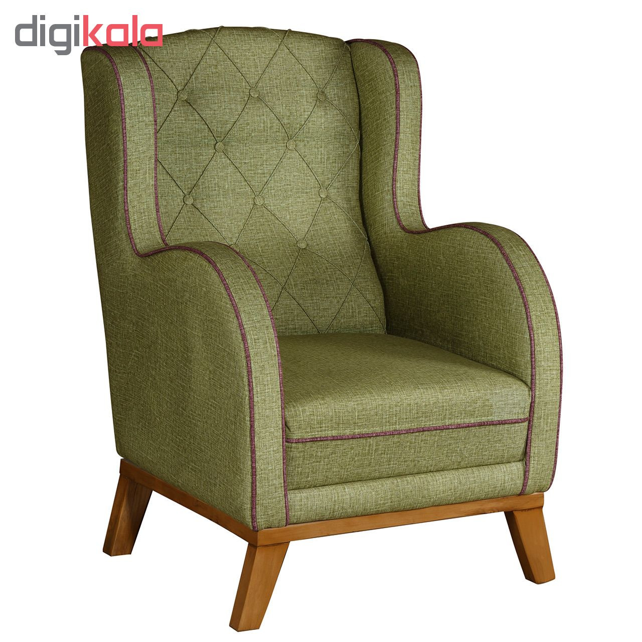 مبل راحتی 7 نفره چشمه نور مدل MA-310/BR-PUR-GR