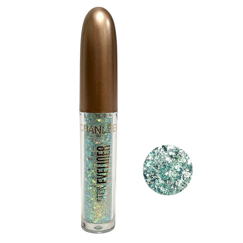 خط چشم مویی چانلوی مدل گلیتری شماره 03 رنگ سبز روشن