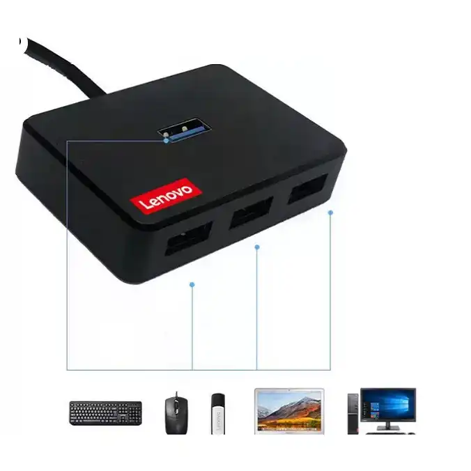 هاب چهار پورت USB 3.0 لنوو مدل X1-04A