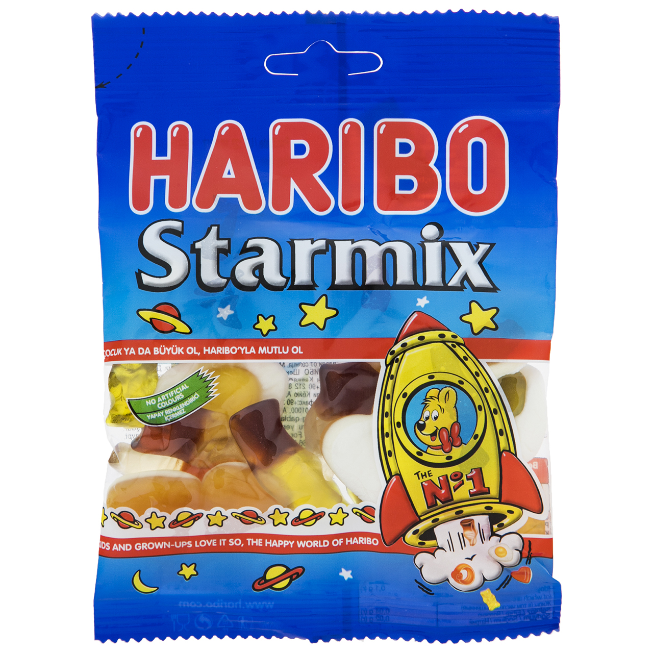 پاستیل هاریبو مدل Starmix مقدار 70 گرم