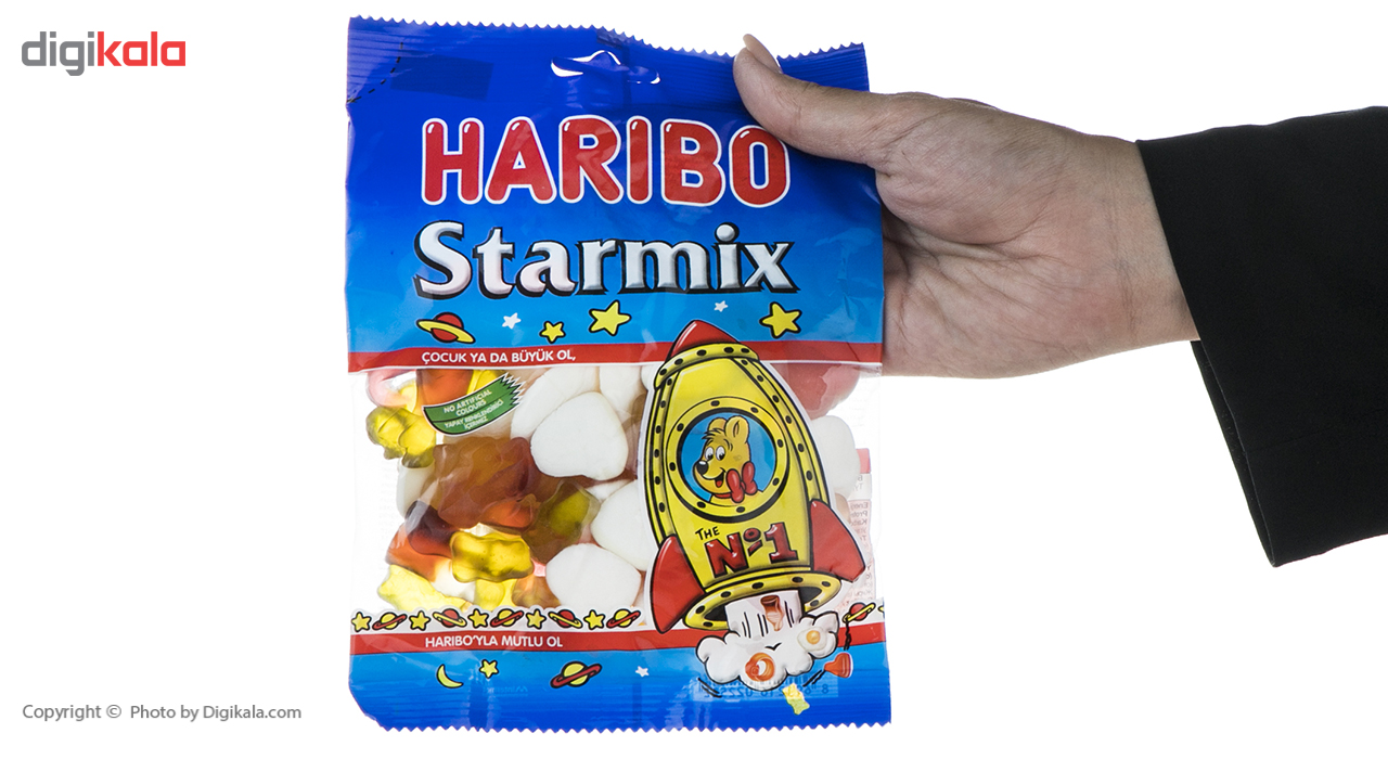پاستیل هاریبو مدل Starmix مقدار 130 گرم