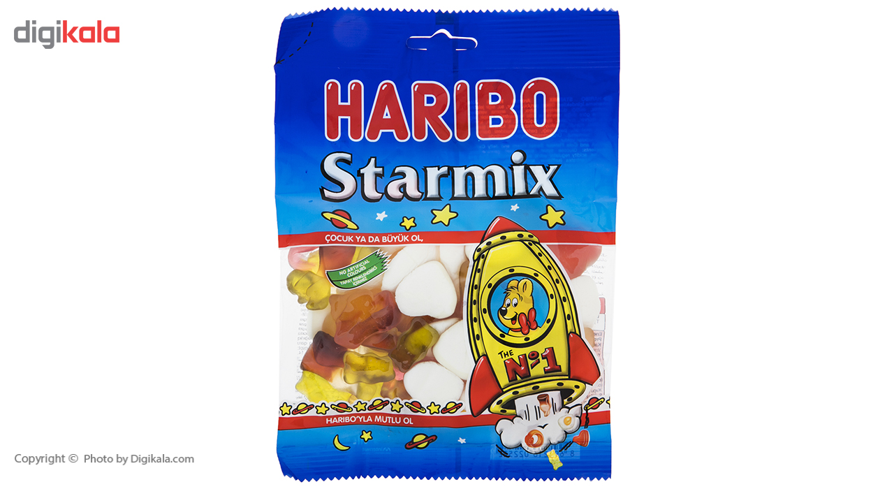 پاستیل هاریبو مدل Starmix مقدار 130 گرم