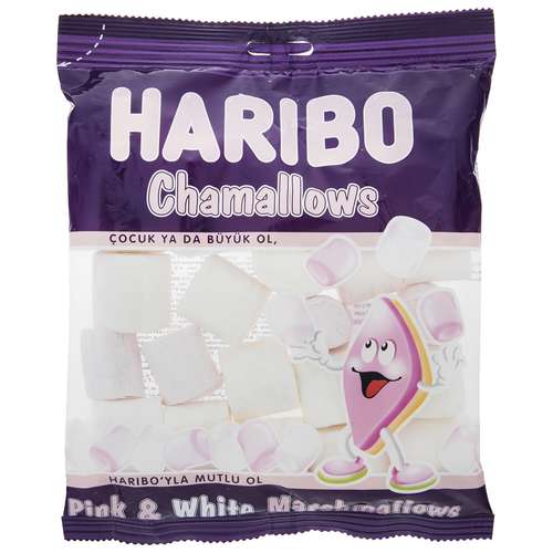 مارشمالو هاریبو مدل Chamallows مقدار 70 گرم