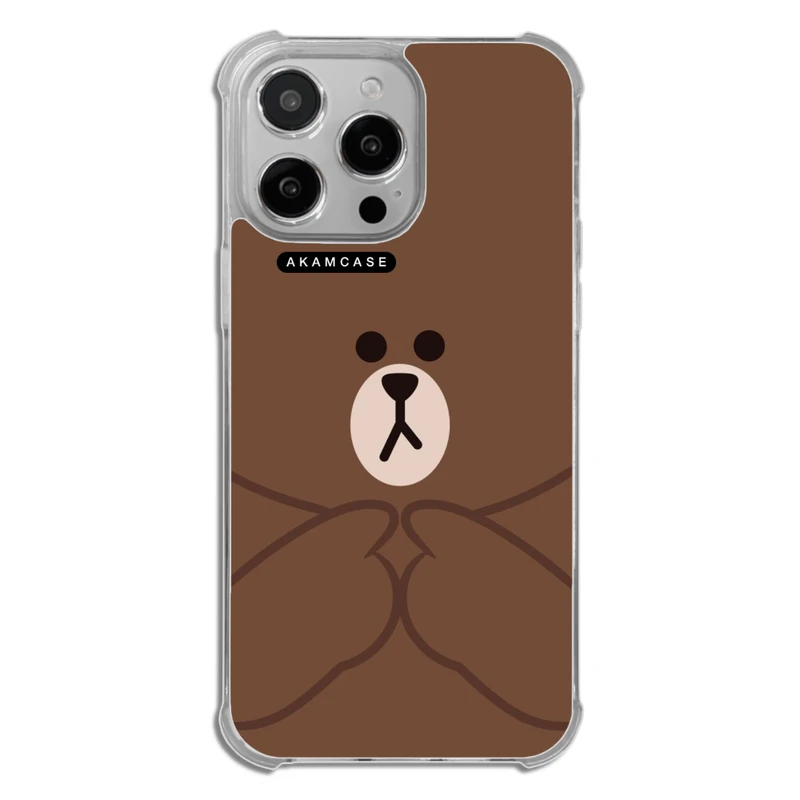 کاور آکام مدل AMCWTA14PROMAX-BROWN1 مناسب برای گوشی موبایل اپل iPhone 14 Pro Max