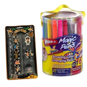 ماژیک جادویی مدل Magic بسته 20 عددی به همراه بسته نوشت افزار مدل دزد دریایی