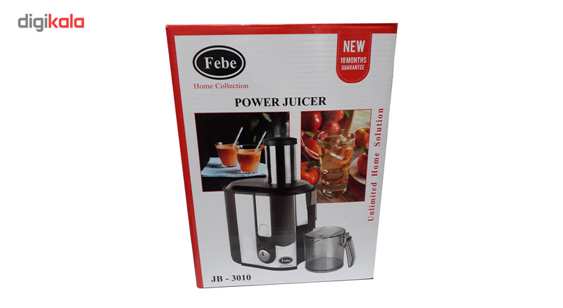 آبمیوه گیری تک کاره فه به مدل JB-3010