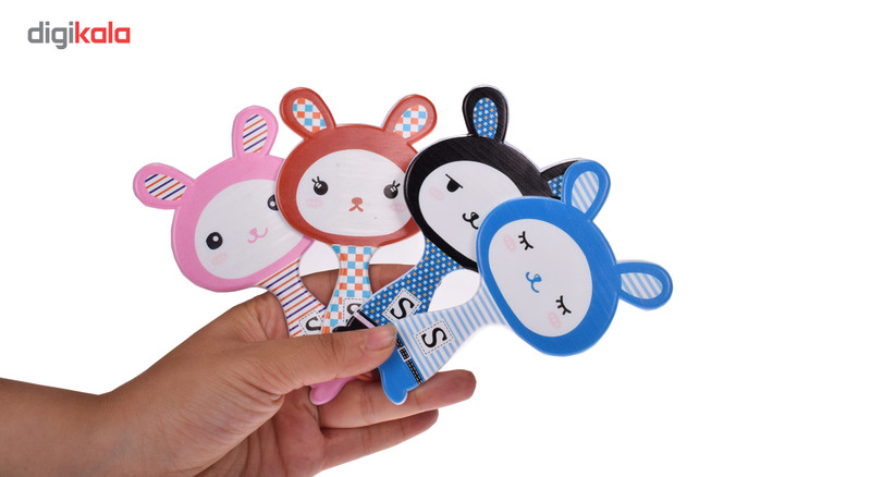 شانه و آینه مدل S RABBIT