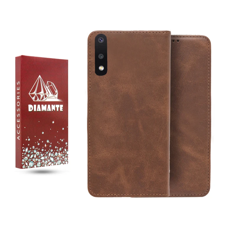 کیف کلاسوری دیامانته مدل قفل مگنتی مناسب برای گوشی موبایل سامسونگ Galaxy A02 