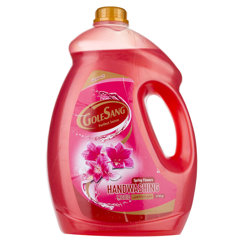 مایع دستشویی گل سنگ مدل Red Spring Flower مقدار 3750 گرم