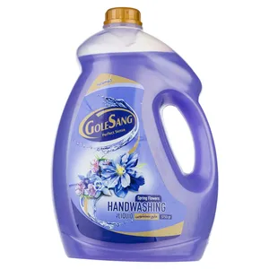 مایع دستشویی گل سنگ مدل Purple Spring Flower مقدار 3750 گرم