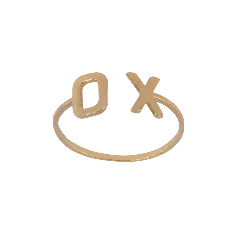 انگشتر طلا 18 عیار زنانه گنجینه هنر خوش نشین مدل مینیمال کد A250