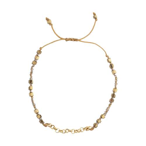 دستبند طلا 18 عیار زنانه سنجاق مدل X092204