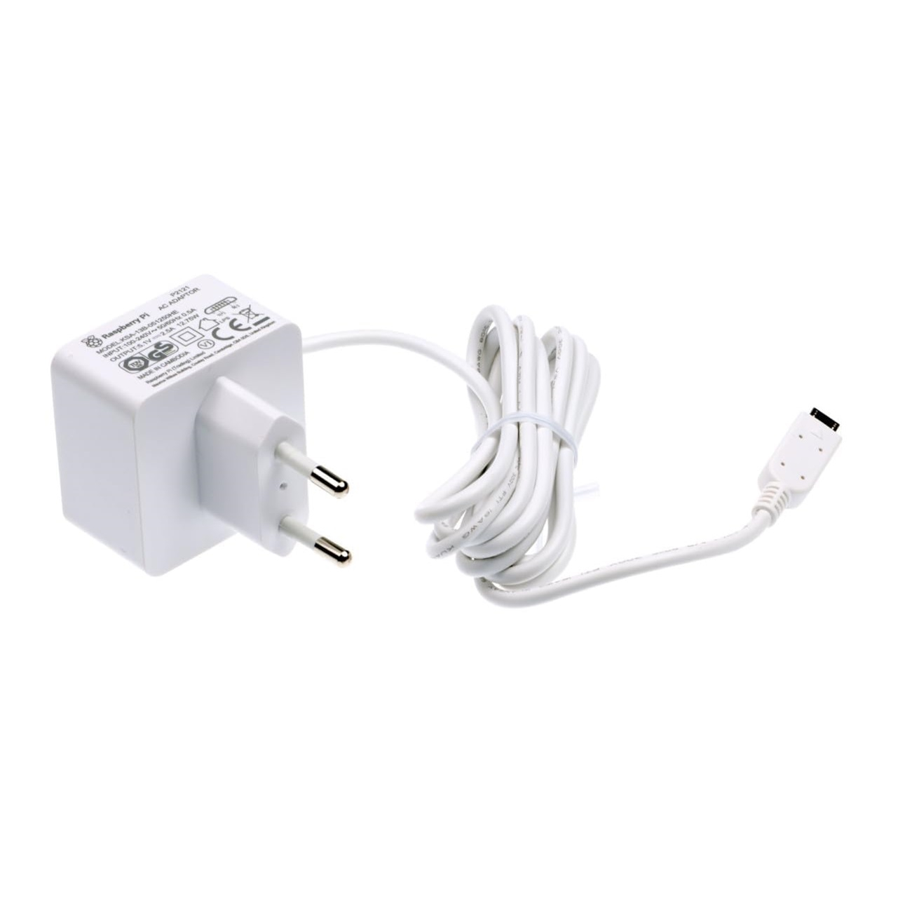 آداپتور 5 ولت 2.5 آمپر رزبری پای مدل Pi 12.5W Micro USB