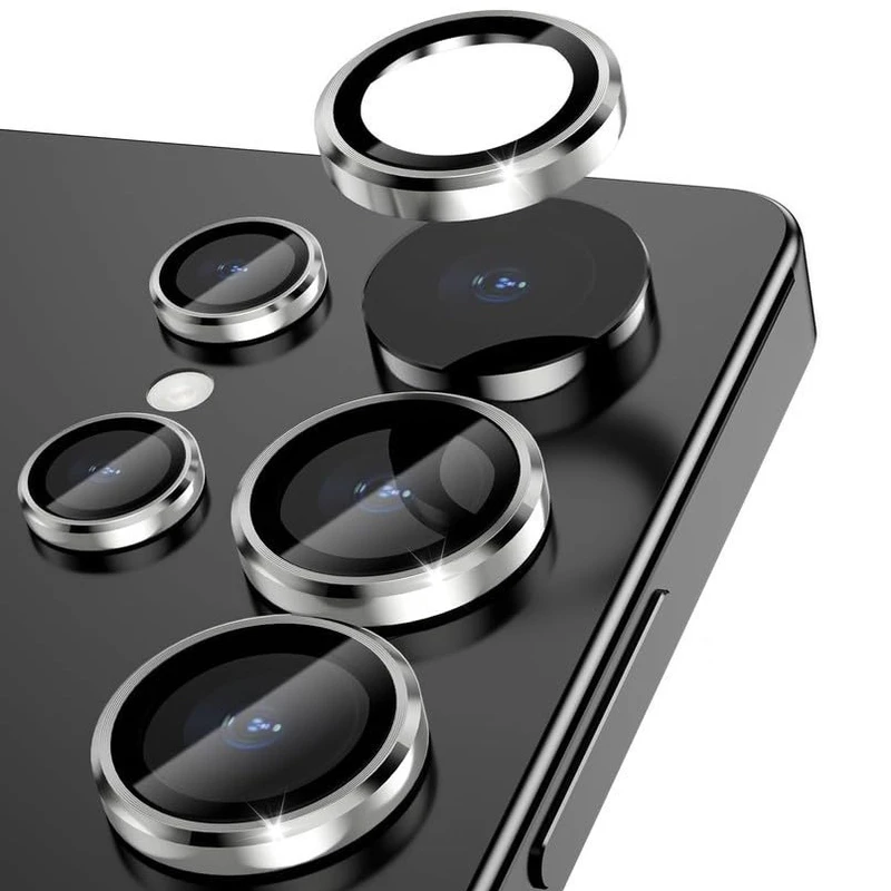 محافظ لنز دوربین گوف مدل رینگی مناسب برای گوشی موبایل سامسونگ Galaxy S25 Ultra