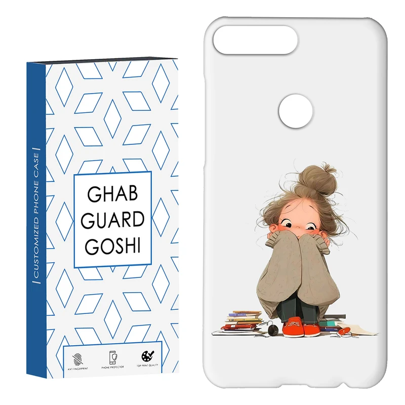 کاور قاب گارد گوشی طرح دختر کد Dimo-964 مناسب برای گوشی موبایل هوآوی Y7 2018 / Y7 Prime 2018 / آنر 7C