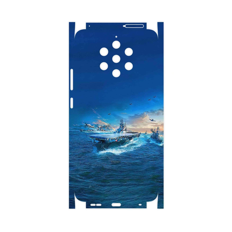 برچسب پوششی ماهوت مدل Warship-FullSkin مناسب برای گوشی موبایل نوکیا 9 Pureview