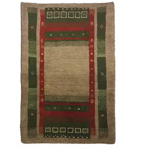 گبه دستبافت یک متری نرمین کسا مدل NKP.Z 196