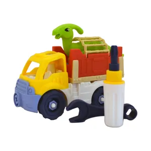 اسباب بازی مدل ساز و باز طرح ماشین حمل دایناسور کد 04