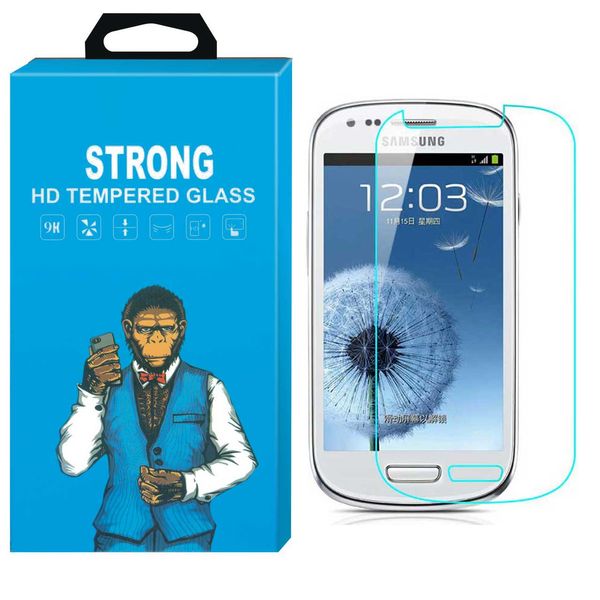 محافظ صفحه نمایش شیشه ای تمپرد مدل Strong مناسب برای گوشی سامسونگ گلکسی S3 Mini محافظ صفحه نمایش شیشه ای تمپرد مدل Strong مناسب برای گوشی سامسونگ گلکسی S3 Mini