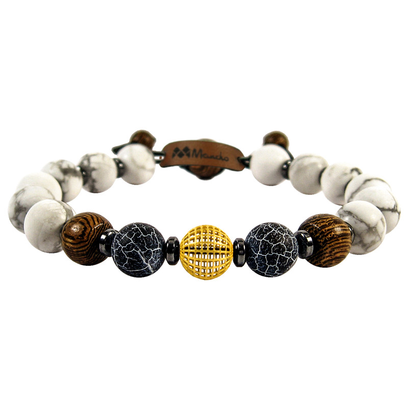 دستبند طلا 18عیار مردانه مانچو مدل bfg570 دستبند طلا 18عیار مردانه مانچو مدل bfg570