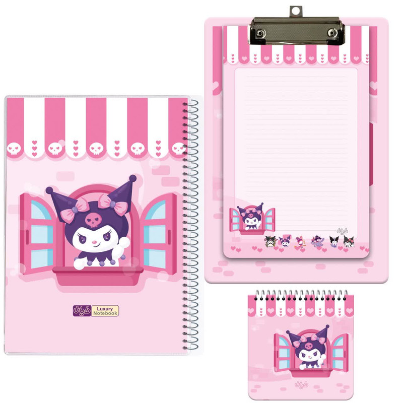 بسته لوازم تحریر دایان مدل کرومی کد 06 مجموعه سه عددی