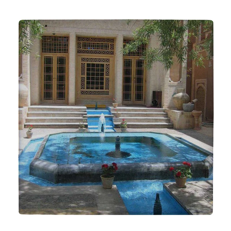  زیر لیوانی  طرح حوض و حیاط ایرانی کد    4557556_3123