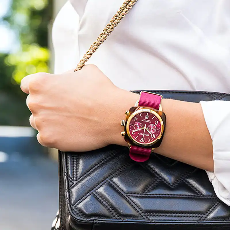 ساعت مچی عقربه ای زنانه بریستون مدل 19140.PYAT.28.NBER