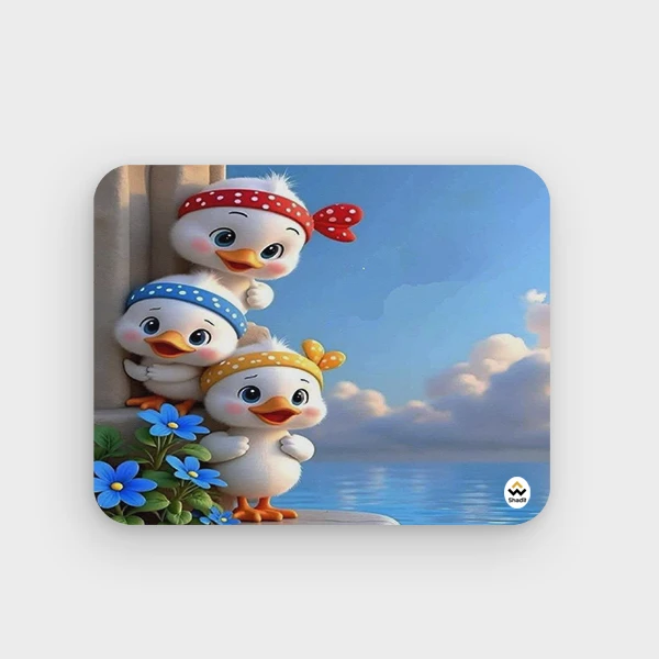ماوس پد شادیت مدل جوجه اردک کیوت کد 01 سایز 24*19 سانتی متر