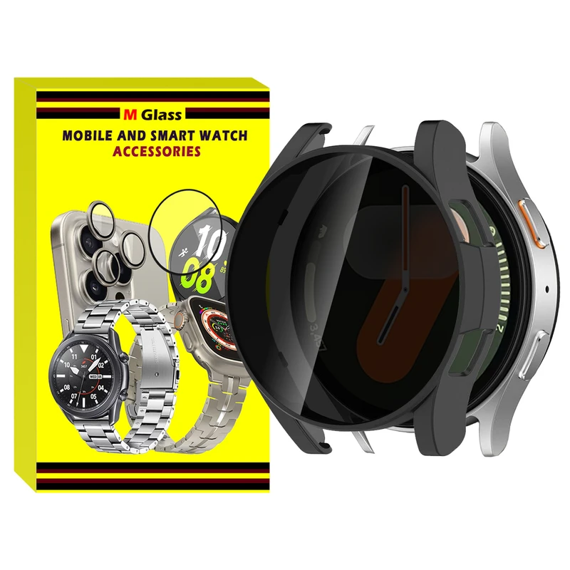 کاور ام‌گلس مدل Privacy MG مناسب برای ساعت هوشمند سامسونگ Galaxy Watch 7 44mm