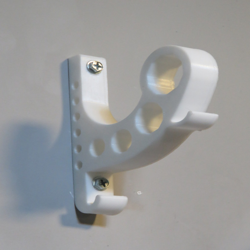 پایه نگهدارنده کلاه کاسکت دیواری مدل 01