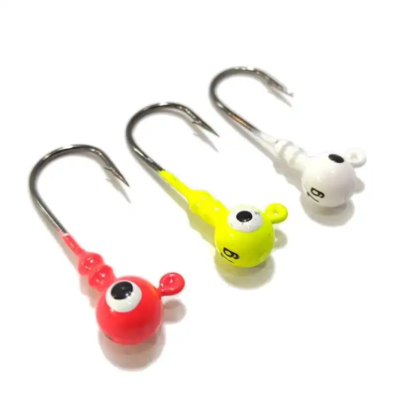 قلاب ماهیگیری کاپیتان مدل وزنه دار کد 7gr بسته 3 عددی