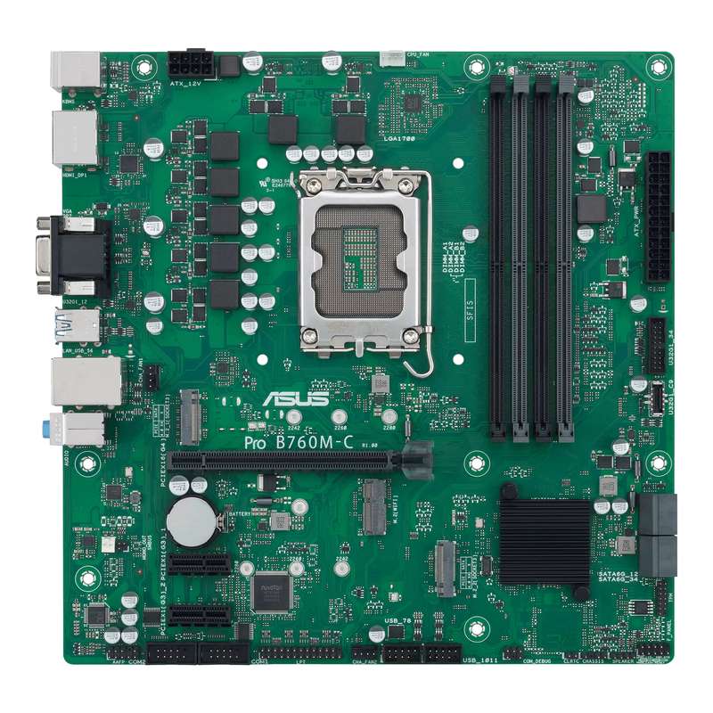 مادربرد ایسوس مدل Pro B760M-C-CSM مادربرد ایسوس مدل Pro B760M-C-CSM