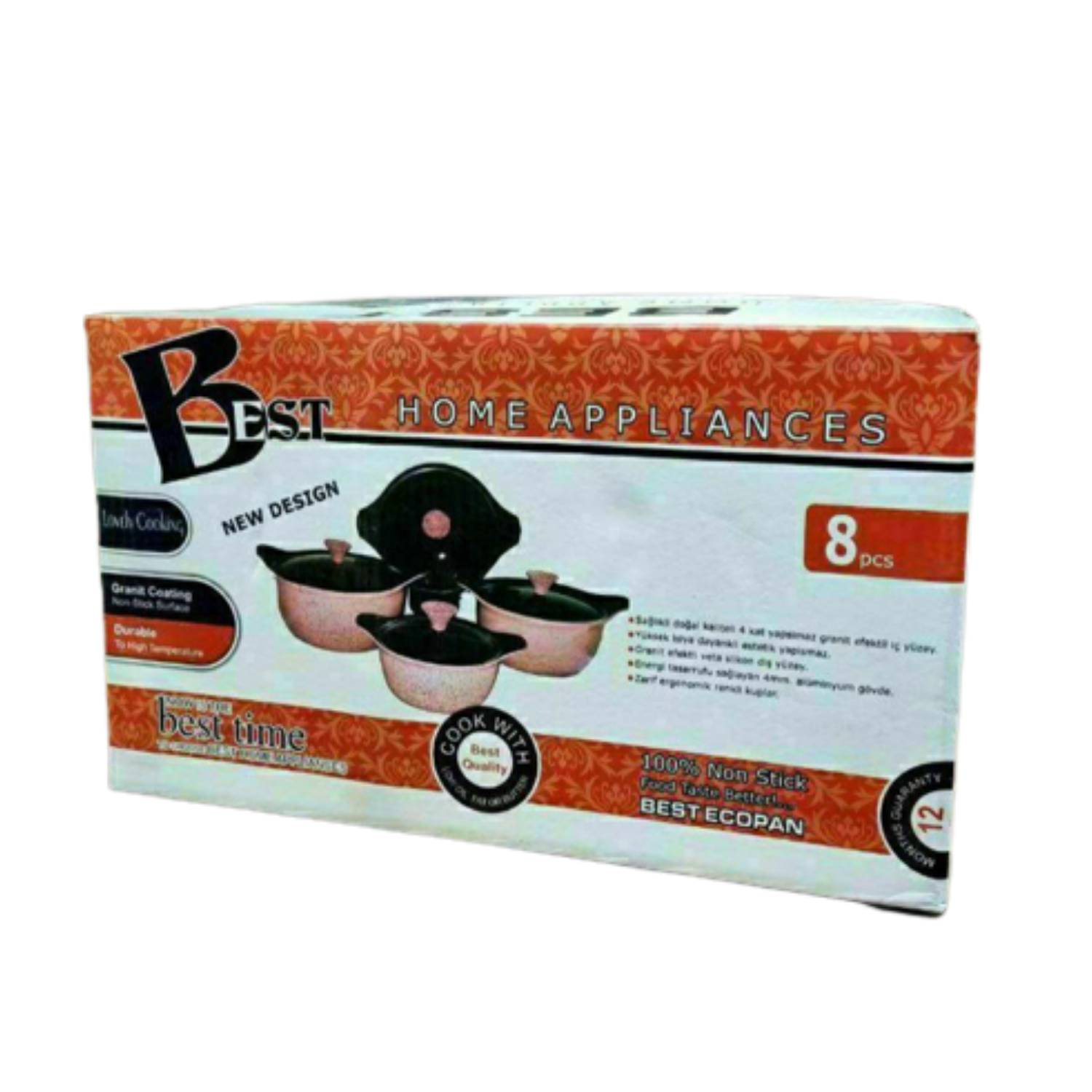 سرویس پخت و پز 8 پارچه مدل P428