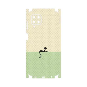 MAHOOT Minimal Internet Cat Icon-FullSkin Cover Sticker for Samsung Galaxy F22