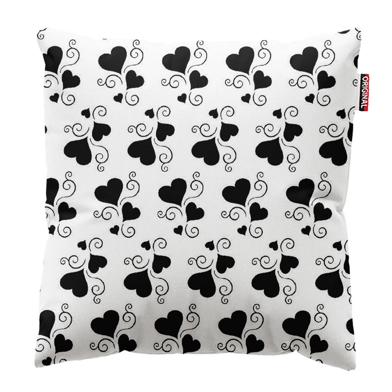  کوسن پاد آفرین طرح قلب کد 2011 سایز 30*30 سانتی متر