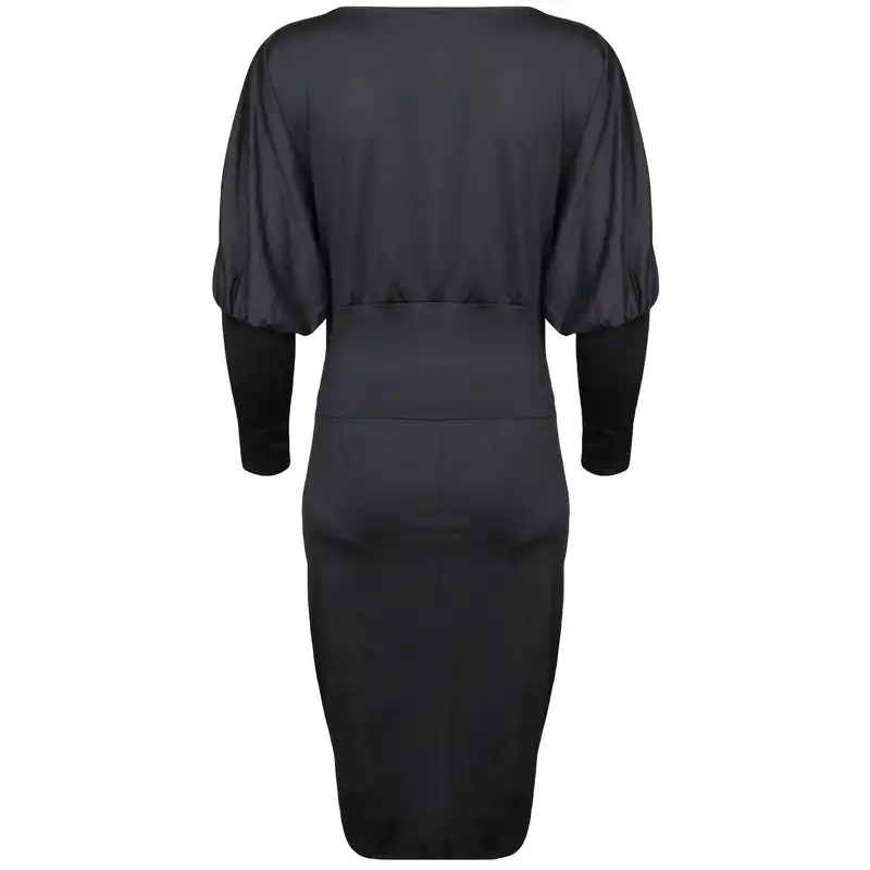 پیراهن زنانه ماییلدا مدل 4345-100555 رنگ مشکی