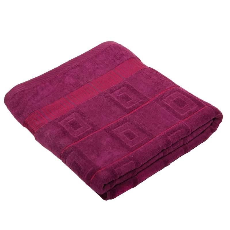 حوله حمام مدل مربع سایز 100×150سانتی متر