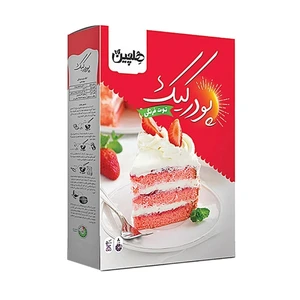 پودر کیک توت فرنگی هلچین- 500 گرم
