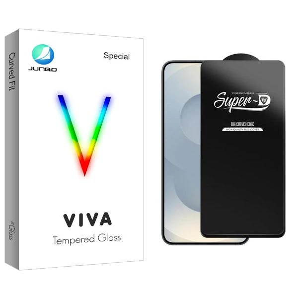 محافظ صفحه نمایش جانبو مدل Viva SuperD مناسب برای گوشی موبایل سامسونگ Galaxy S25