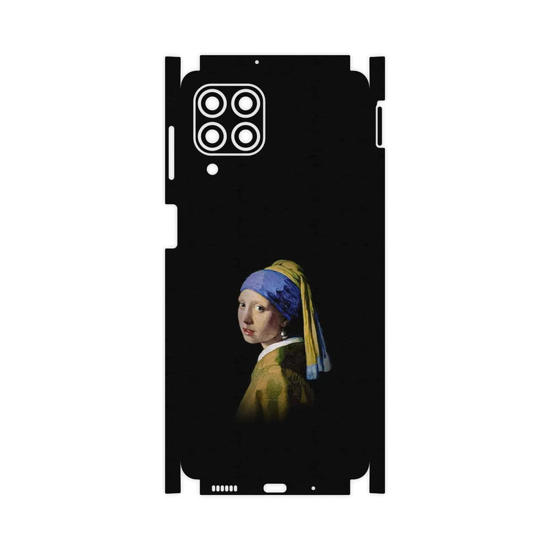 برچسب پوششی ماهوت مدل Girl with a Pearl Earring of Vermeer-FullSkin مناسب برای گوشی موبایل سامسونگ M53