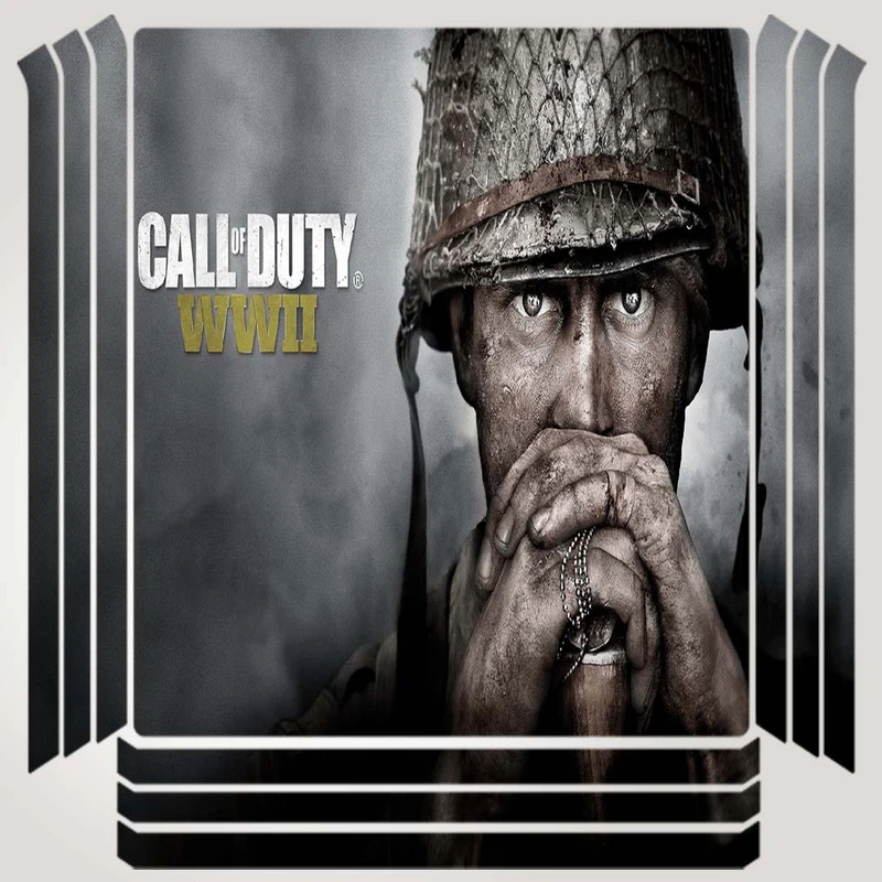 برچسب پلی استیشن ۴ مدل call of duty wwii wide کد PSP-308 