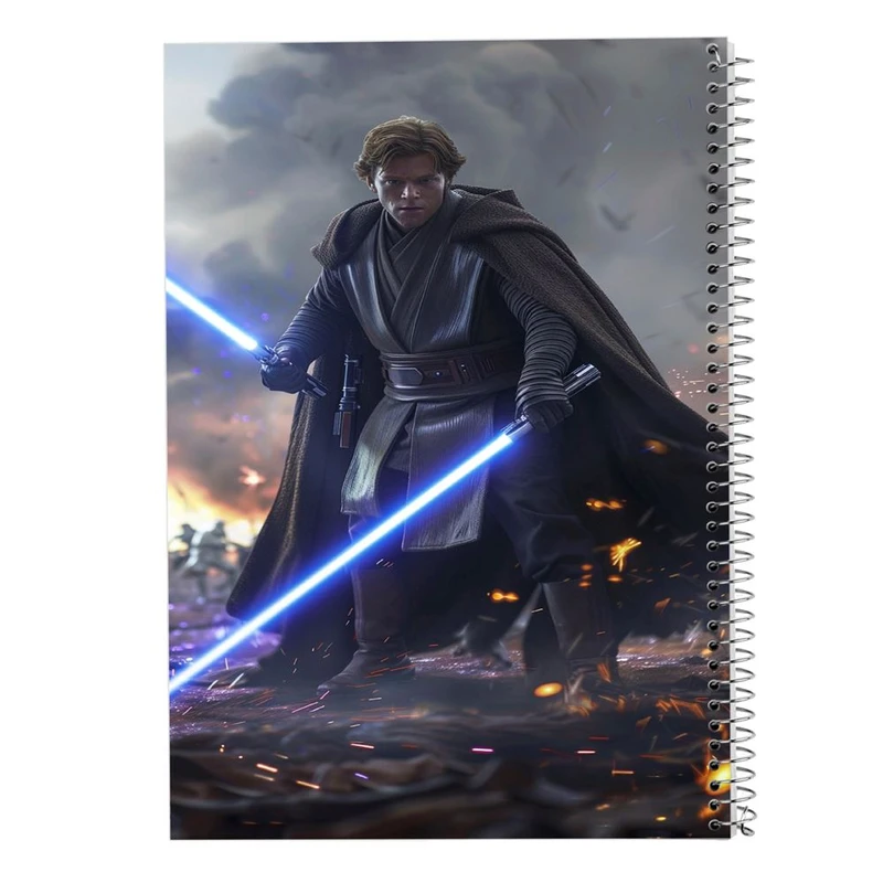 دفتر شطرنجی 50 برگ مدوپد طرح جنگ ستارگان کد DF14999