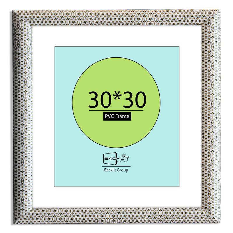 قاب عکس بکلیت طرح خاتم مدل پاسپارتو W-30x30