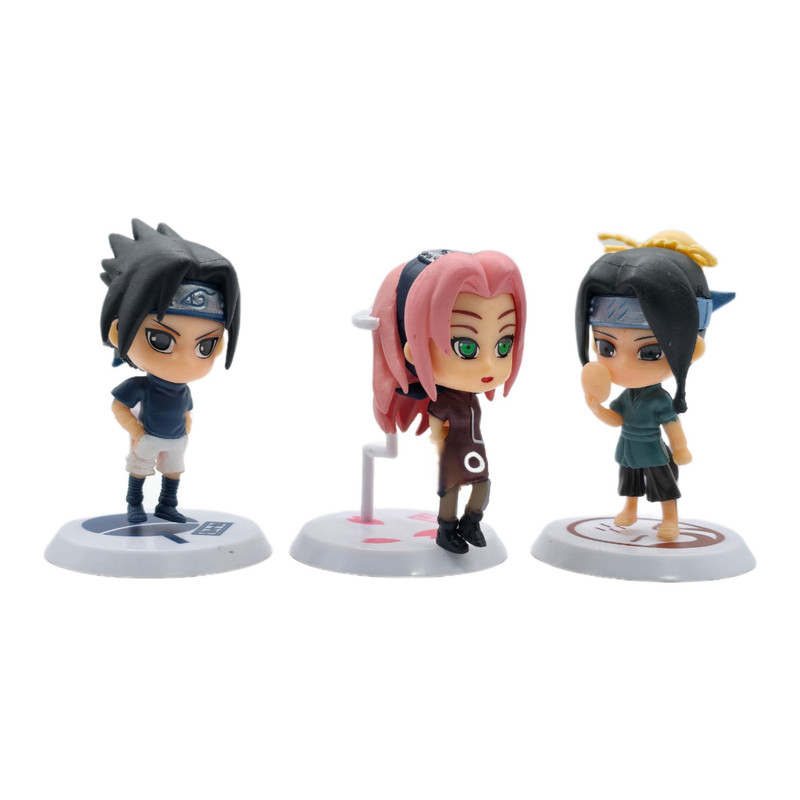 فیگور مدل انیمه ناروتو مجموعه 6 عددی