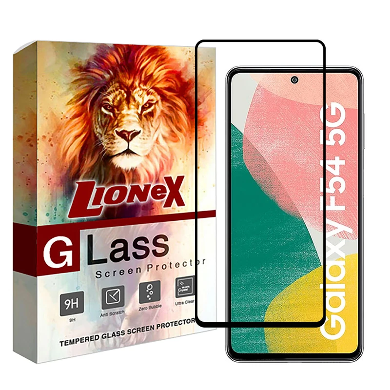محافظ صفحه نمایش سرامیکی لایونکس مدل CERAMLION مناسب برای گوشی موبایل سامسونگ Galaxy F54