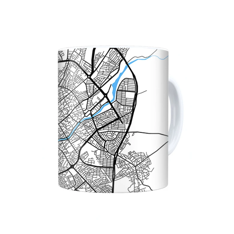 ماگ ترمه طراحان ایده مدل نقشه شهر اردبیل کد map0502