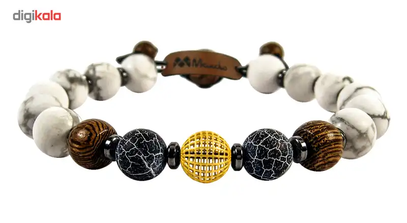 دستبند طلا 18عیار مردانه مانچو مدل bfg570