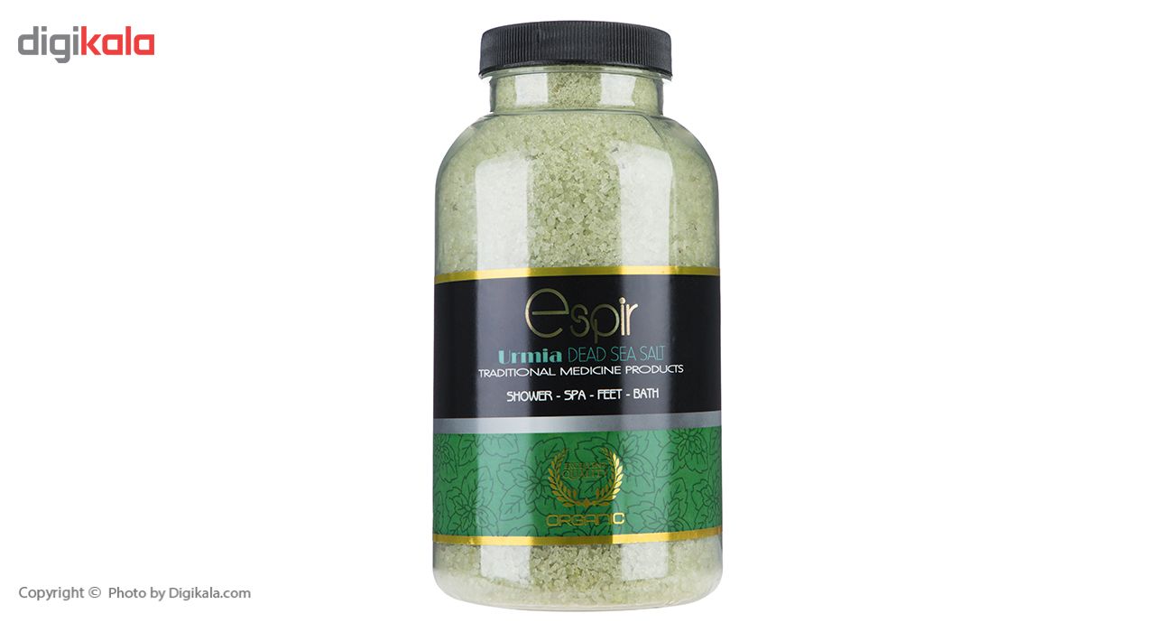 نمک دست و پا اسپیر دانه متوسط مدل Mint salt وزن 1000 گرم -  - 2